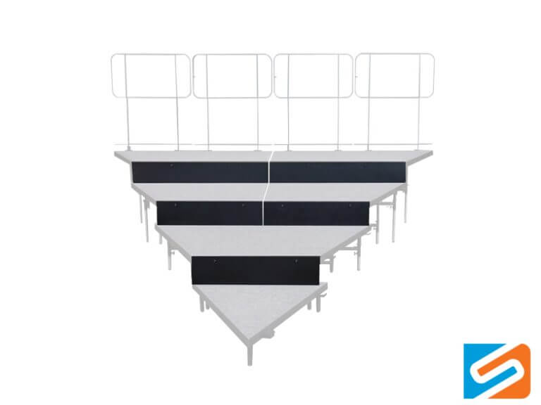 Chair Stops for WEDGED Seated Choir Risers Staging Direct NZ