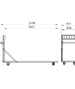 ProFlex™ Upright Storage Trolley specs