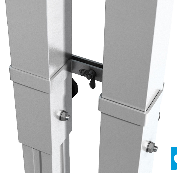 Phantom™ Dual leg Clamp in use