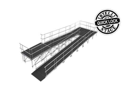 Quicklock ramp for banner