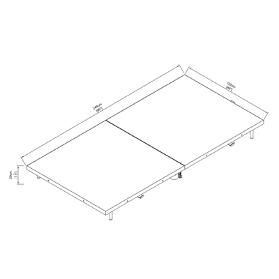 EziFold-specs-at-20cm-high
