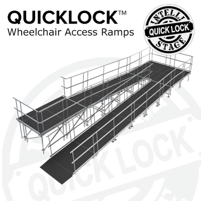 Quicklock wheelchair access ramps