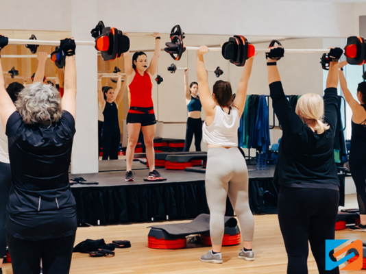 fitness classes stage